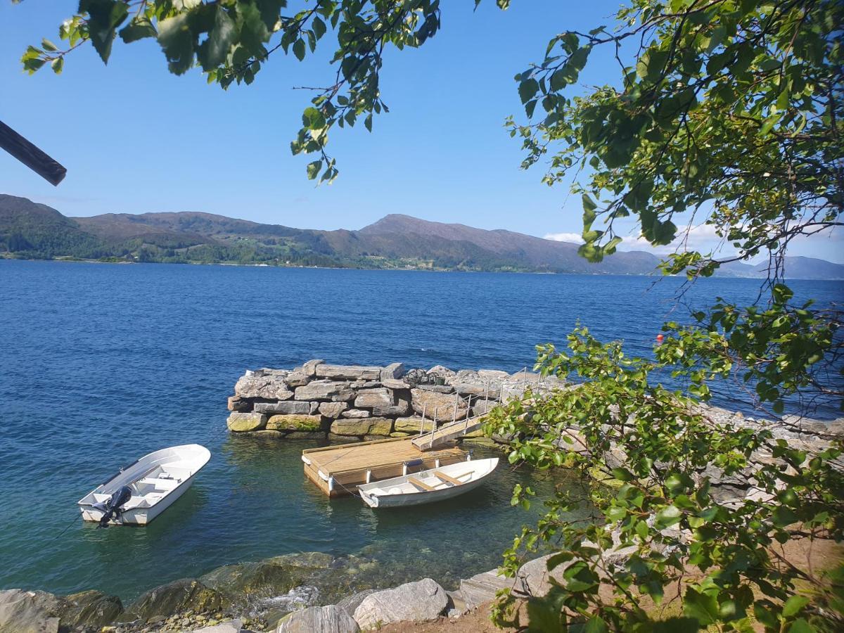Smastranda Fjord Lodge Aheim エクステリア 写真