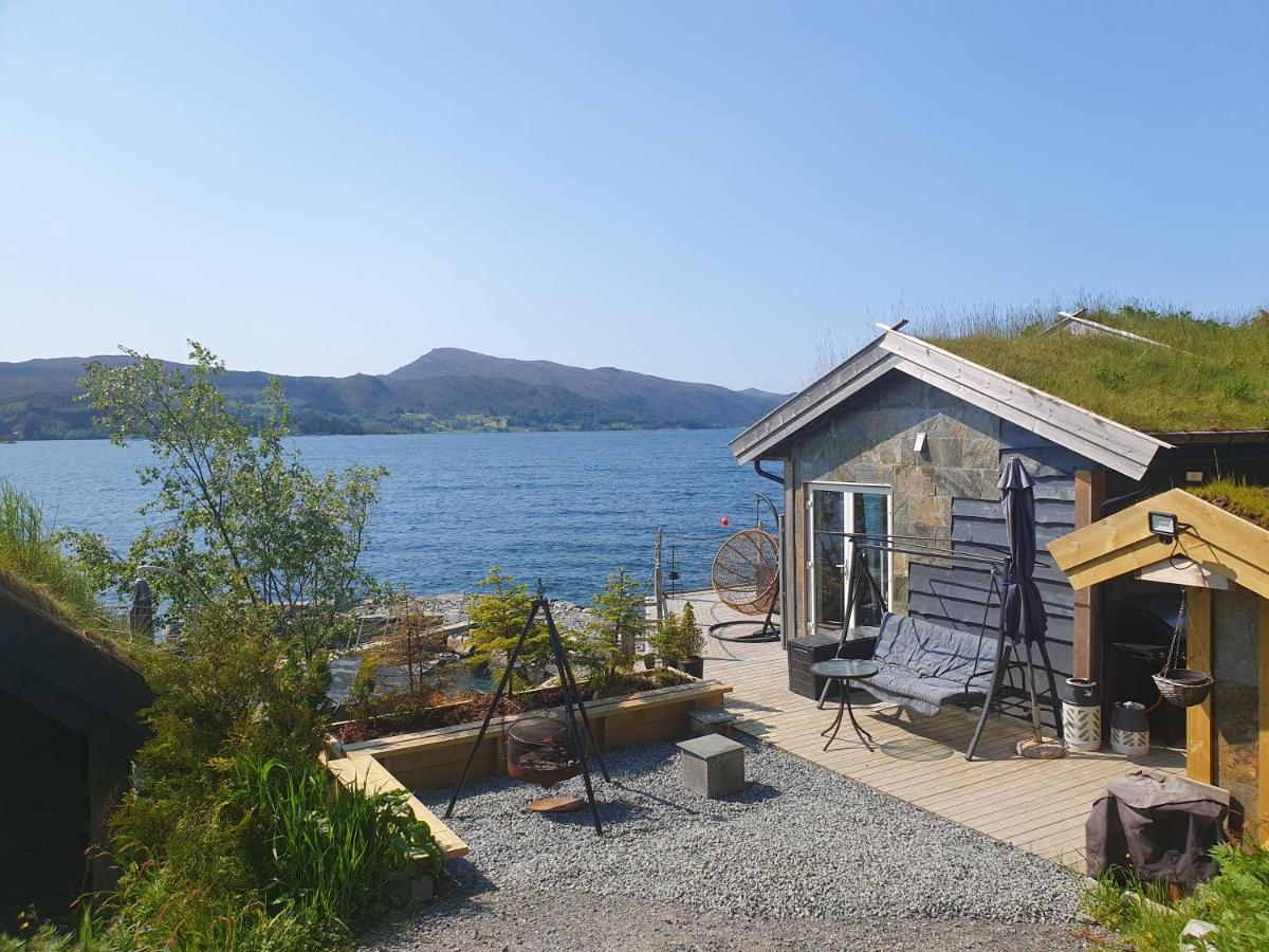 Smastranda Fjord Lodge Aheim エクステリア 写真